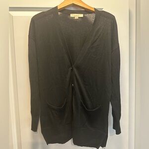 Loft Cardigan Lightweight Black. Size M.